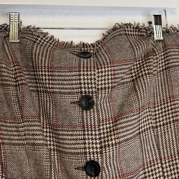 NWT Alohas Deva Houndstooth Strapless Vest - Picture 5 of 9